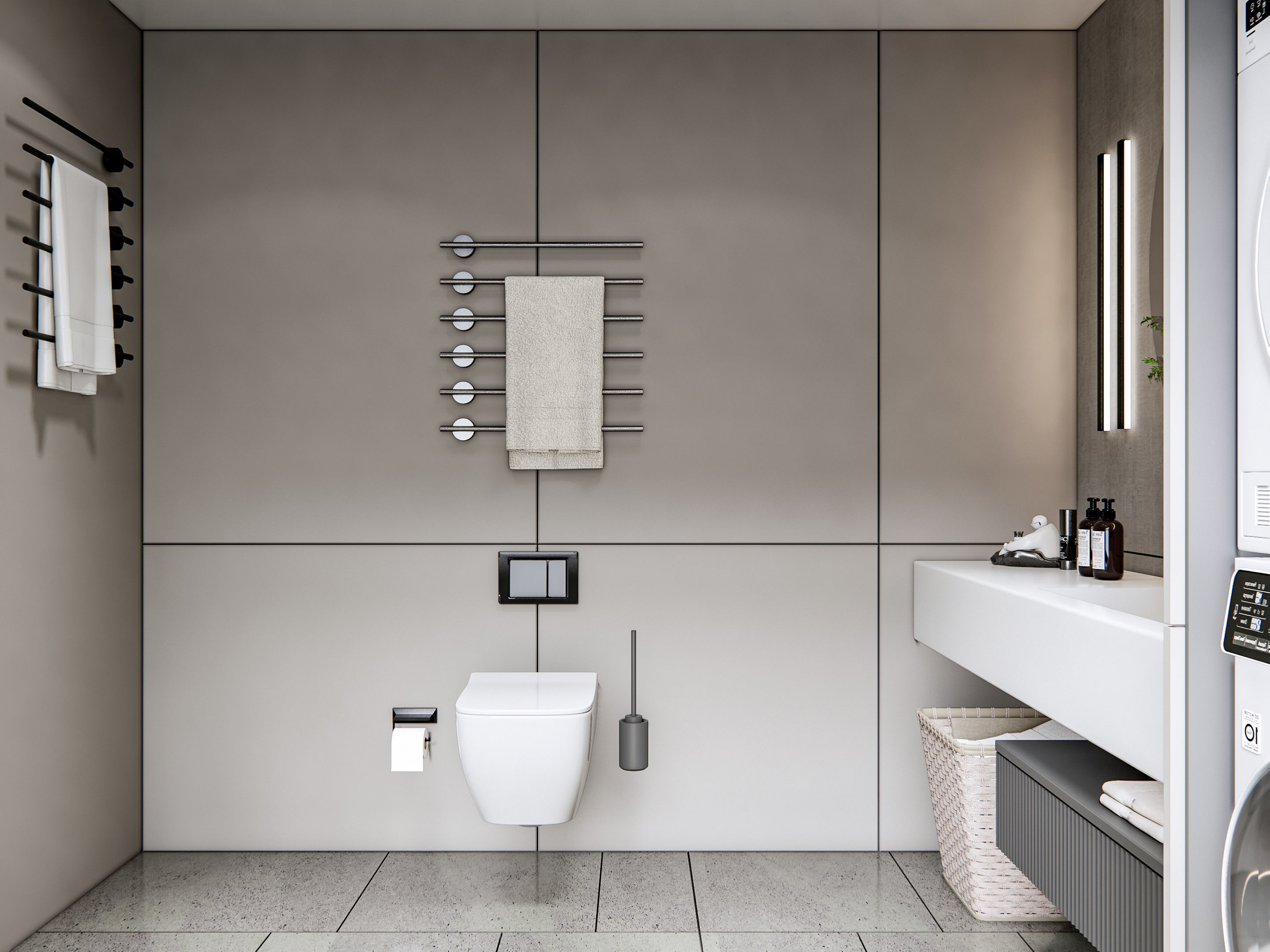 Bathroom 16  3D model_13