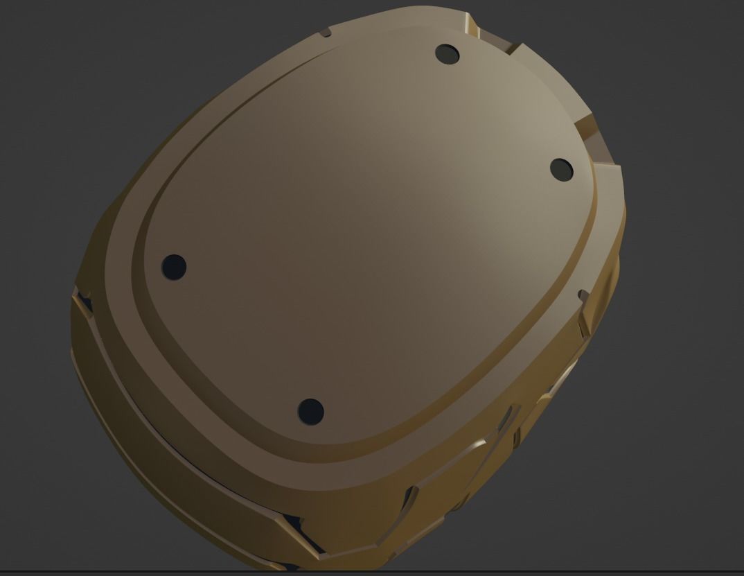 Mechamaru from Jujutsu Kaisen cosplay helmet 3D printable  3D print model_8