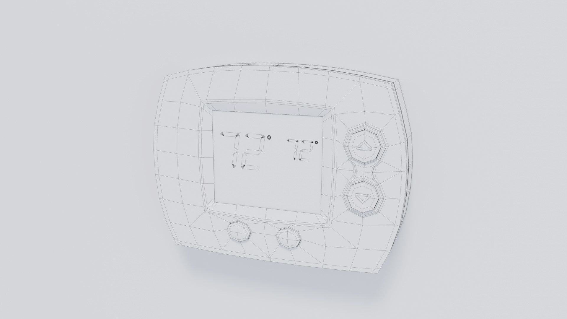HVAC House Cutaway 3D model_17