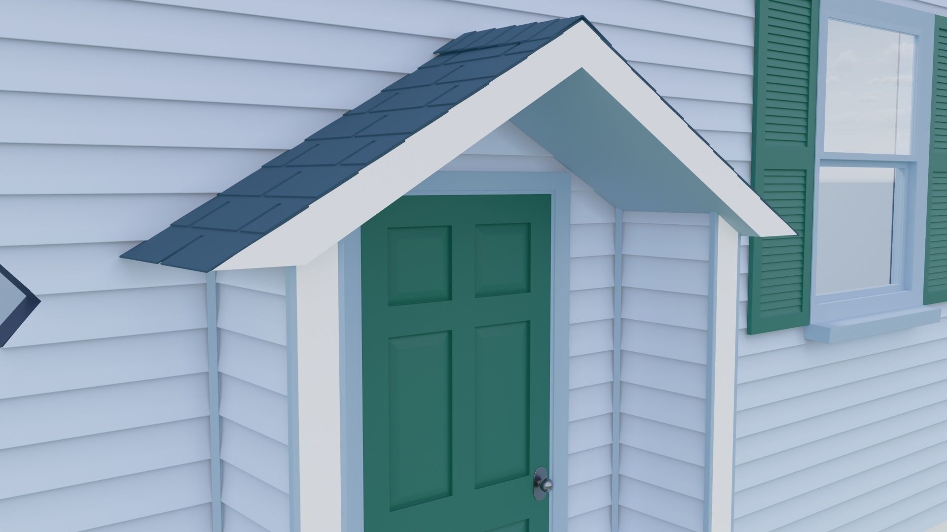 HVAC House Cutaway 3D model_22