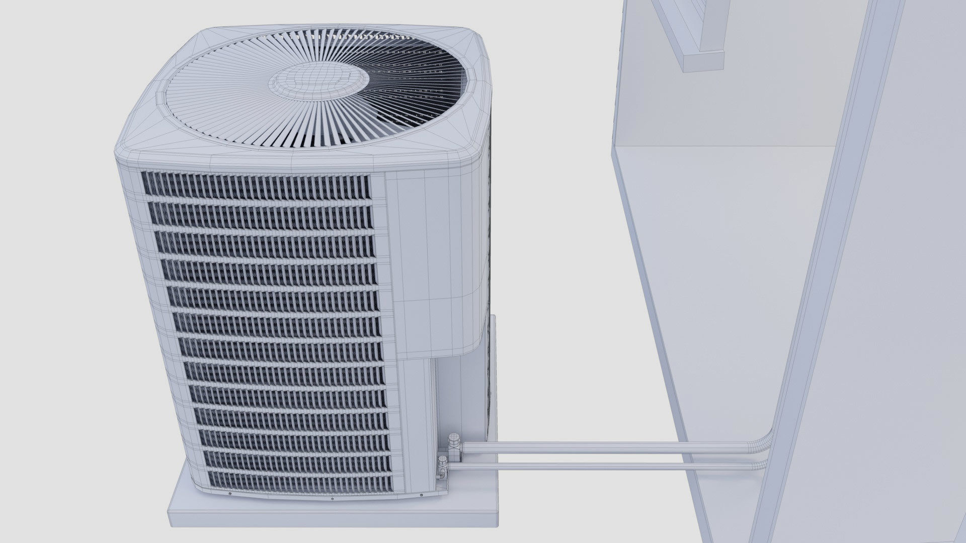 HVAC House Cutaway 3D model_15