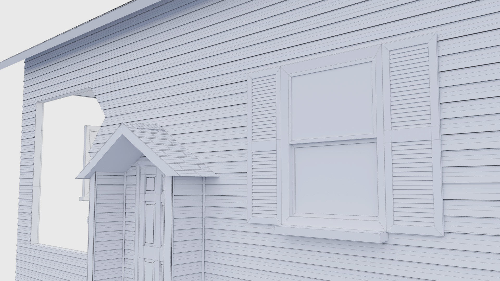 HVAC House Cutaway 3D model_19