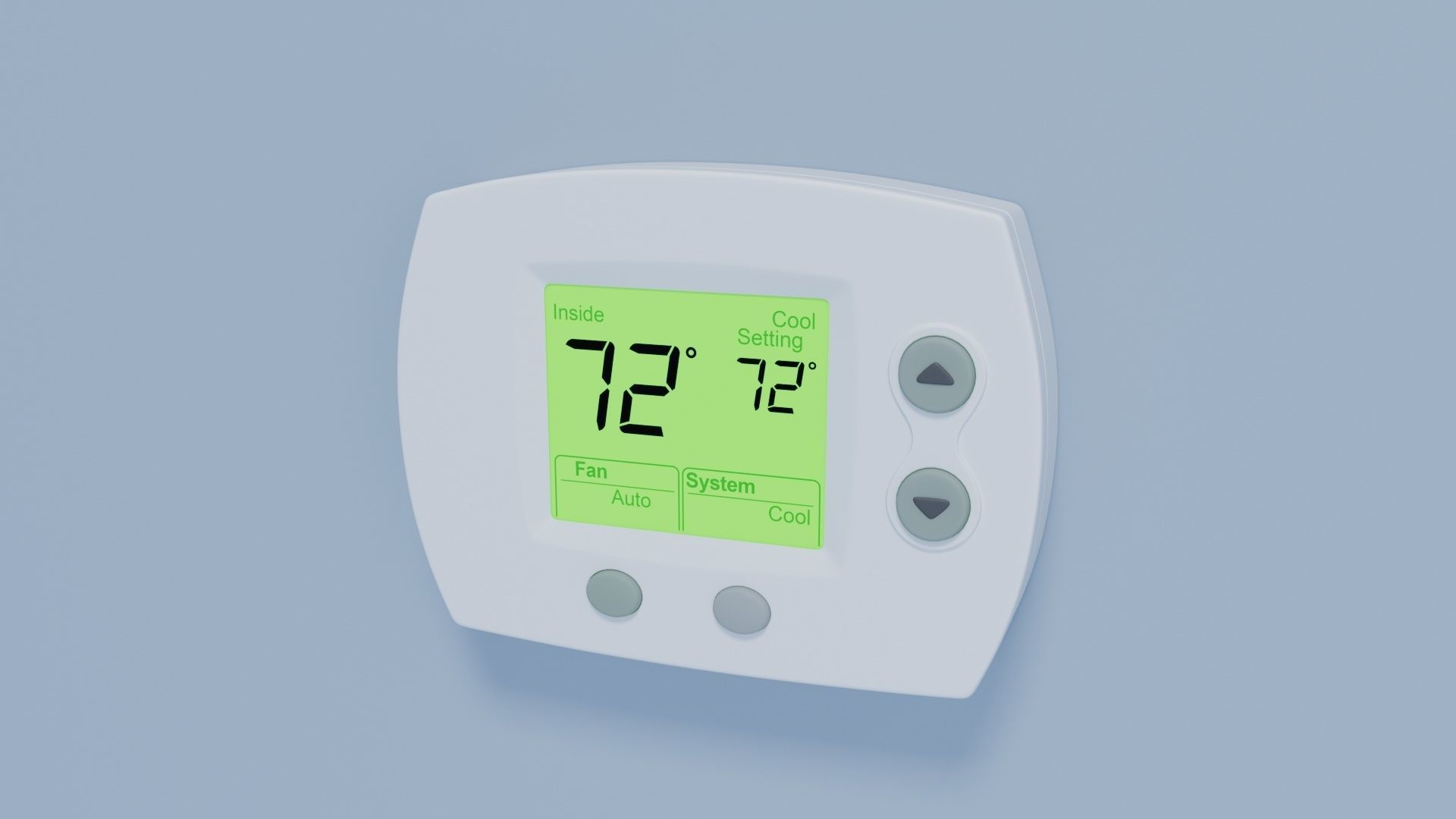 HVAC House Cutaway 3D model_16