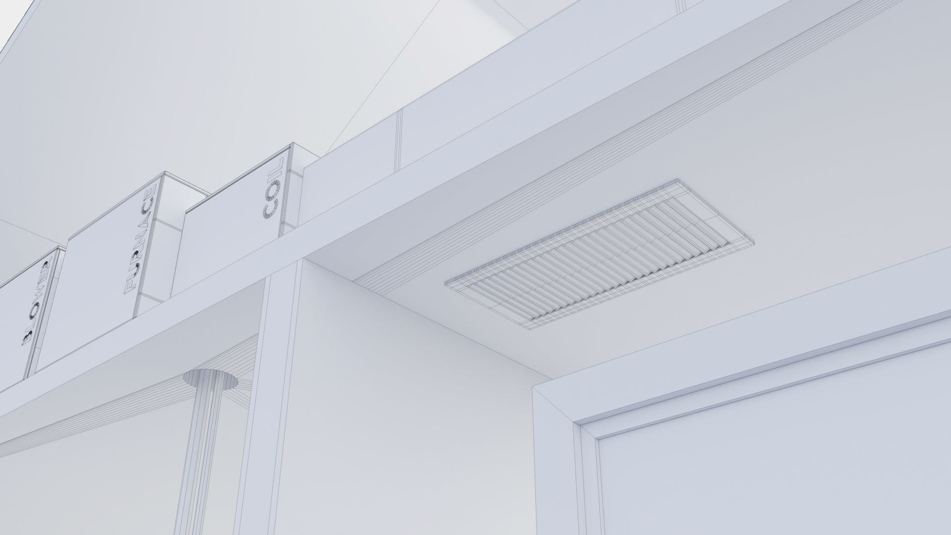 HVAC House Cutaway 3D model_21