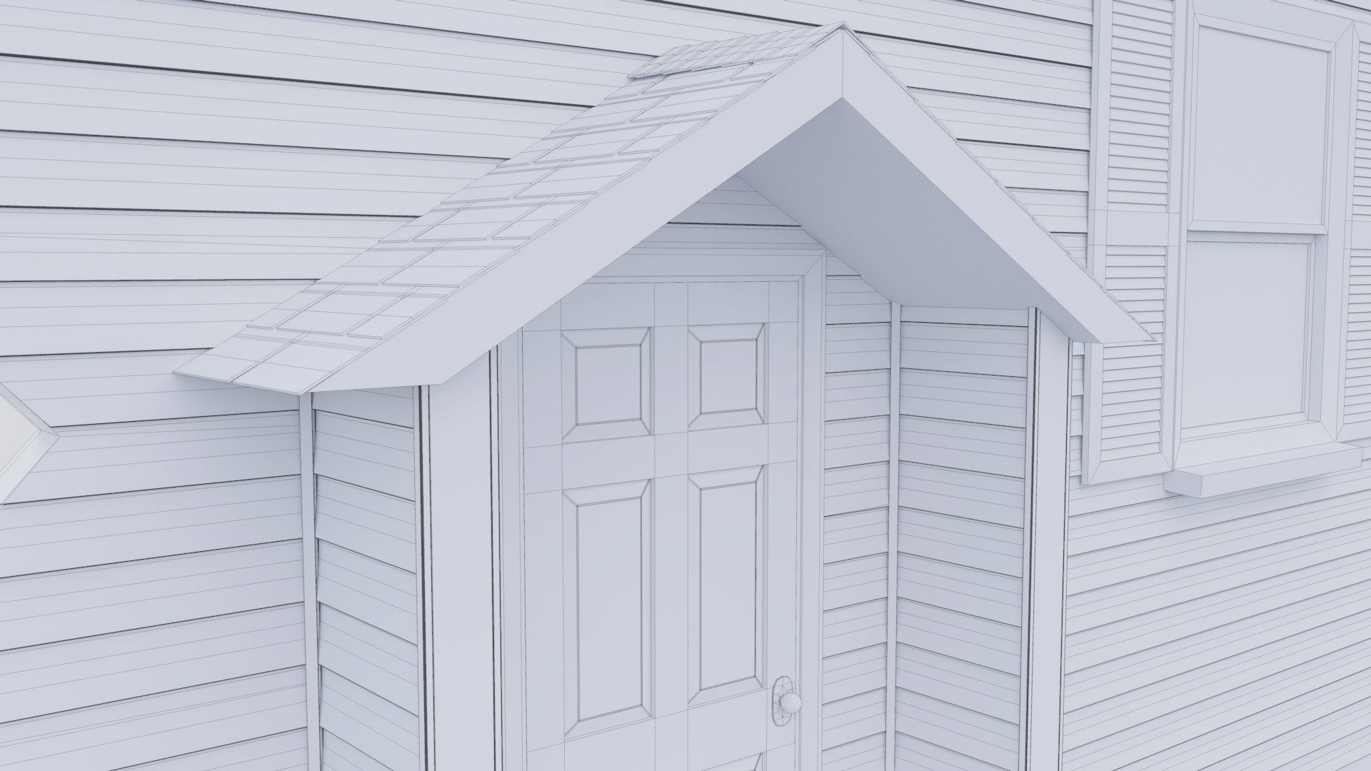 HVAC House Cutaway 3D model_23