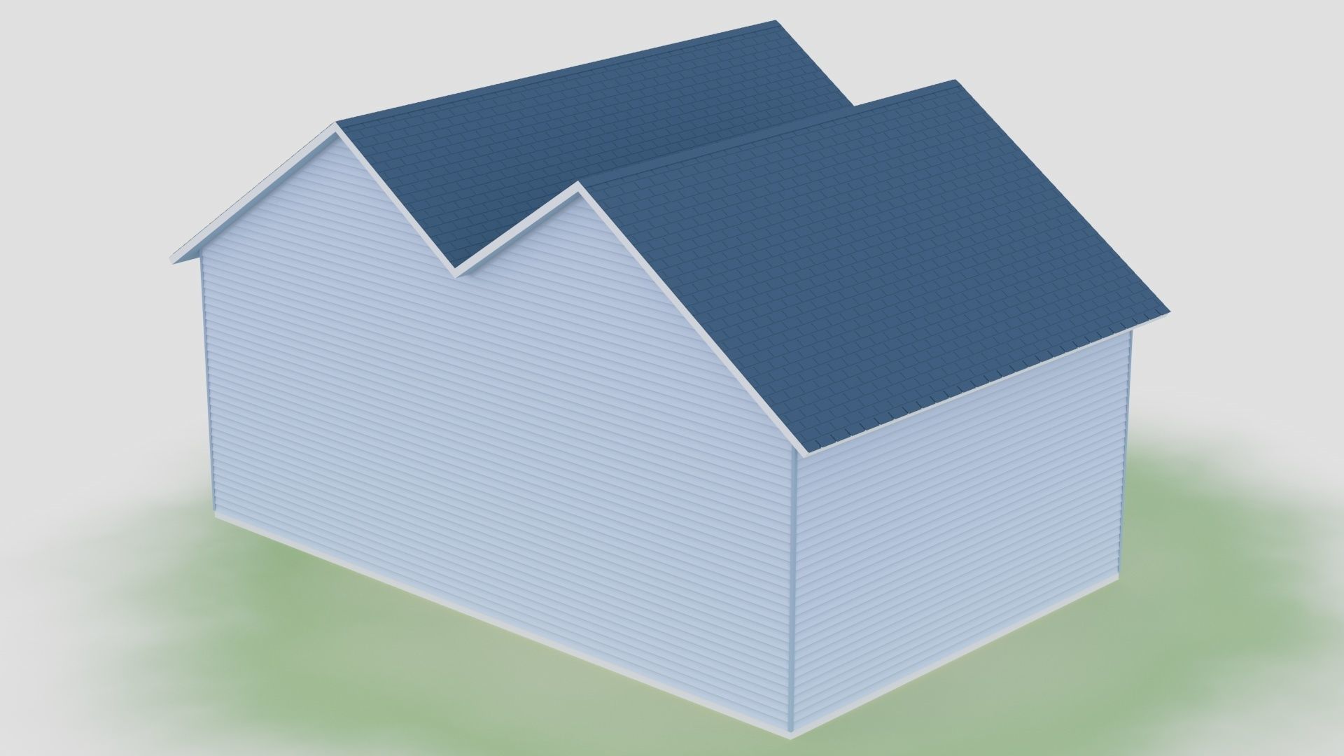 HVAC House Cutaway 3D model_6