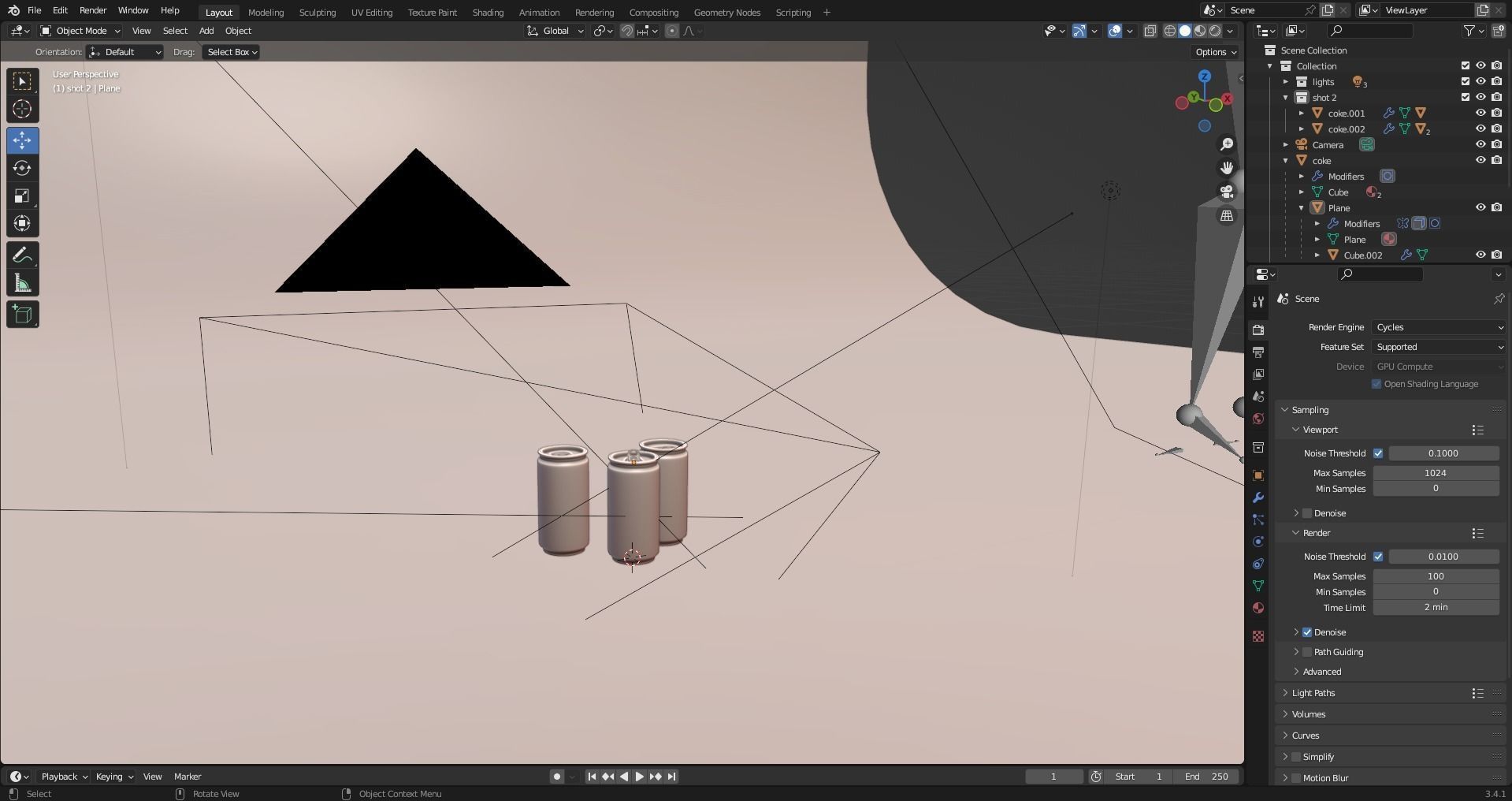 coke in can 3D model_2