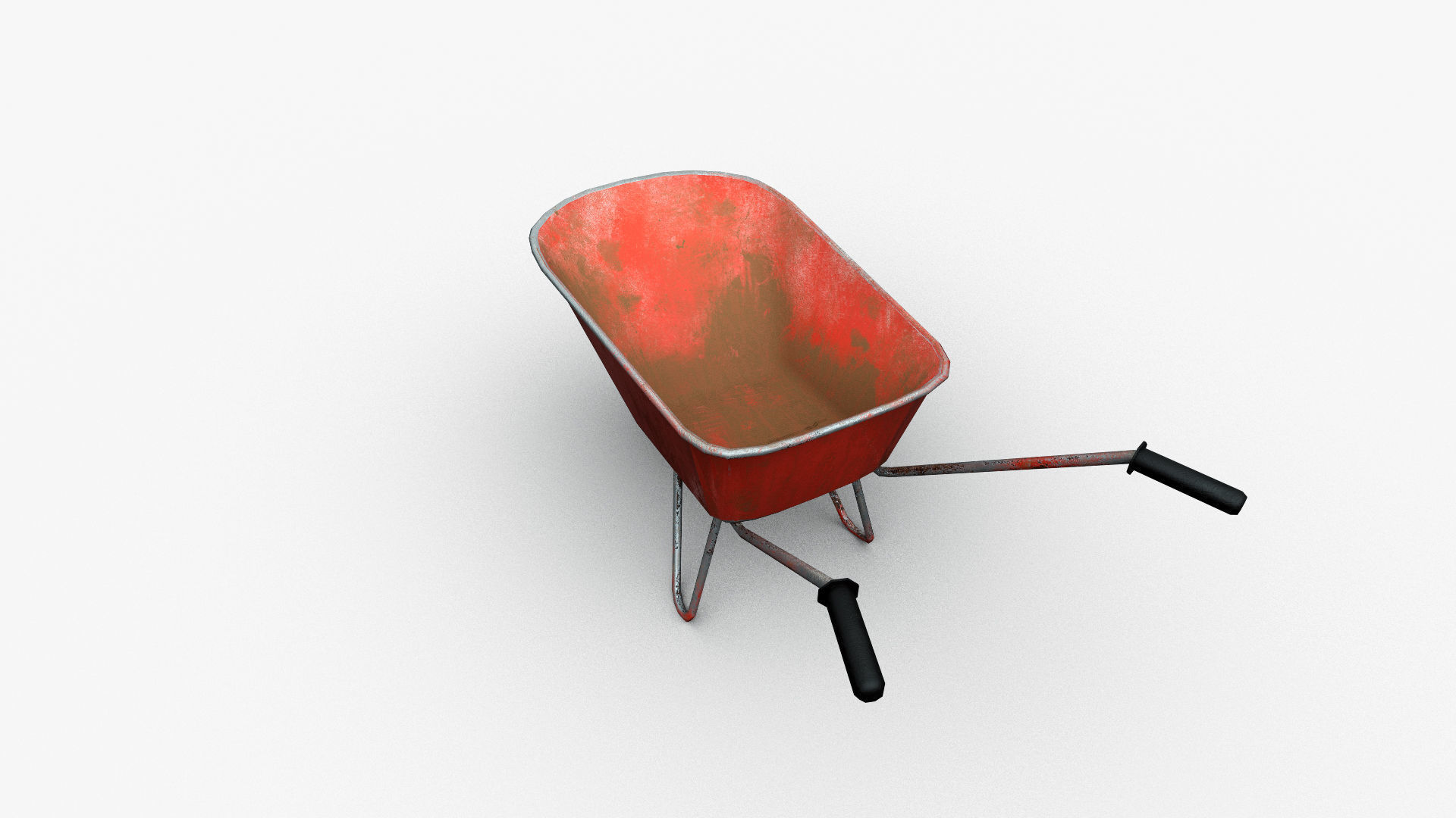 Garden Tools Low-poly 3D model_17