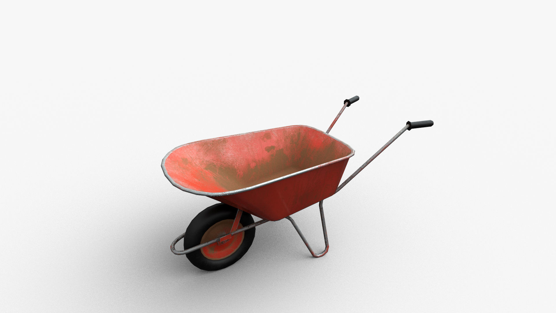 Garden Tools Low-poly 3D model_15