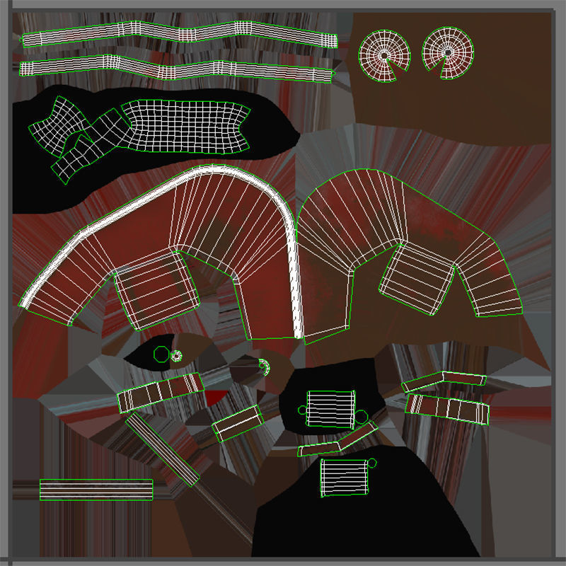 Garden Tools Low-poly 3D model_10