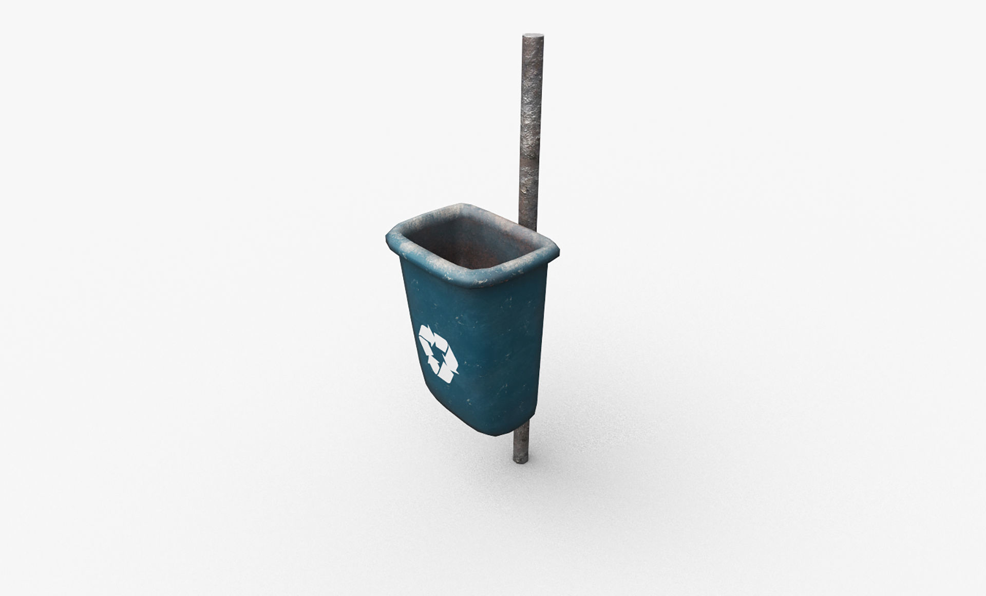 Garden Tools Low-poly 3D model_3