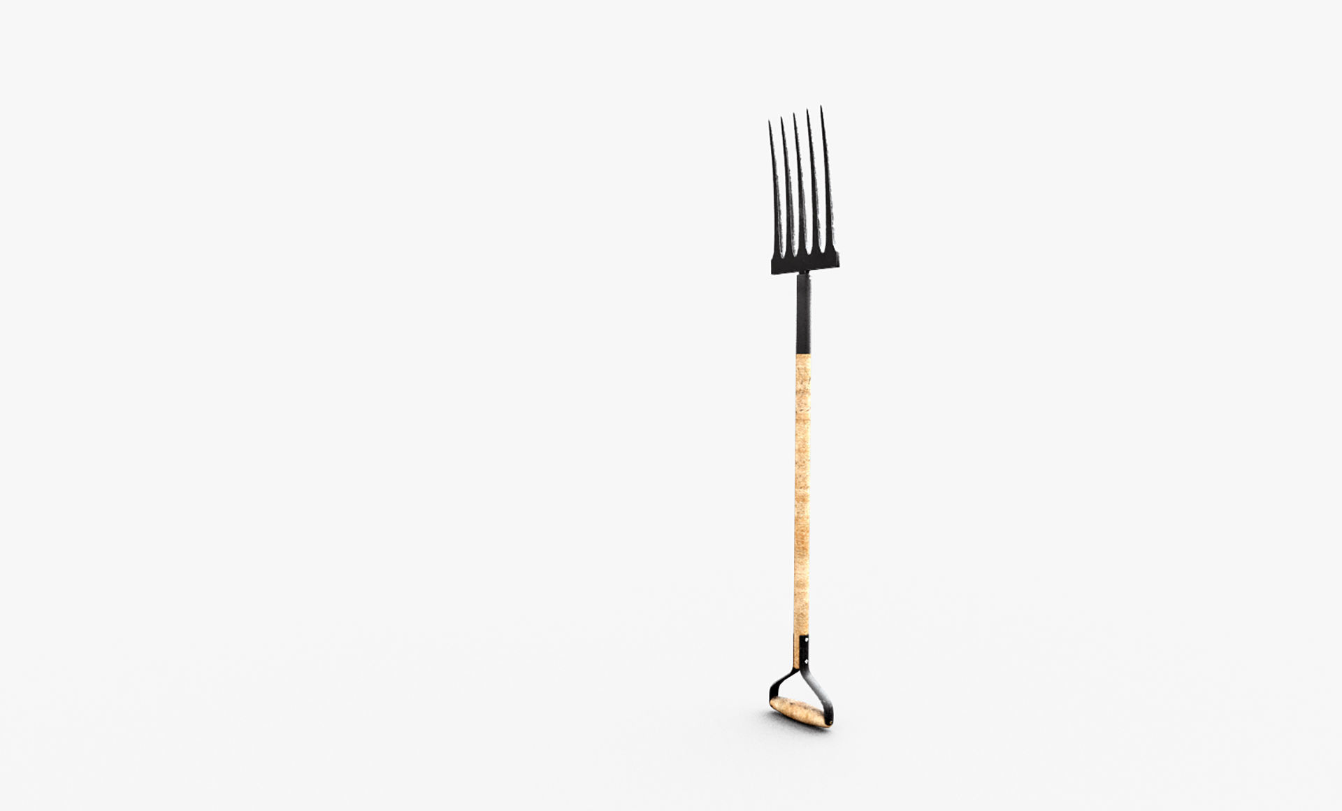 Garden Tools Low-poly 3D model_11