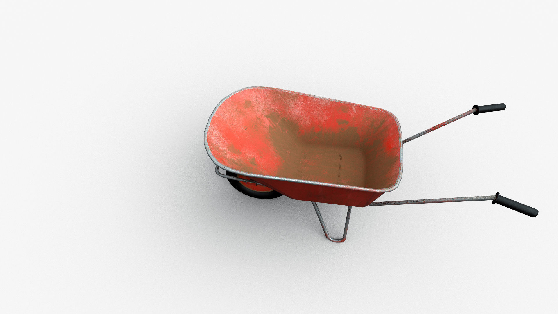 Garden Tools Low-poly 3D model_32