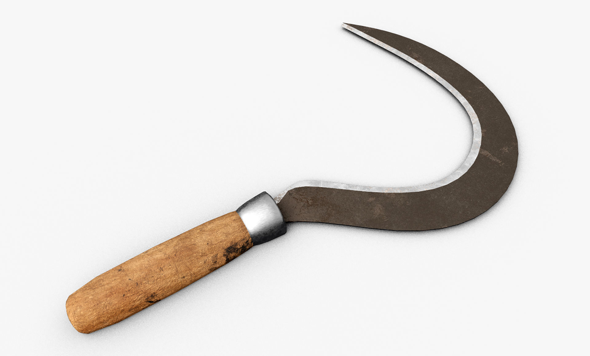 Garden Tools Low-poly 3D model_2