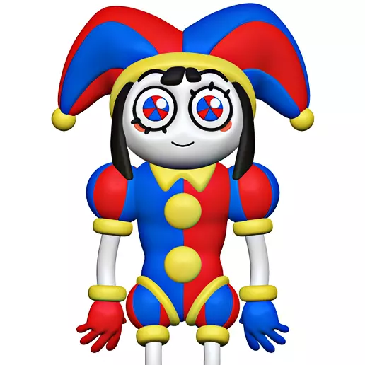 Pomni THE AMAZING DIGITAL CIRCUS 3D print model_0