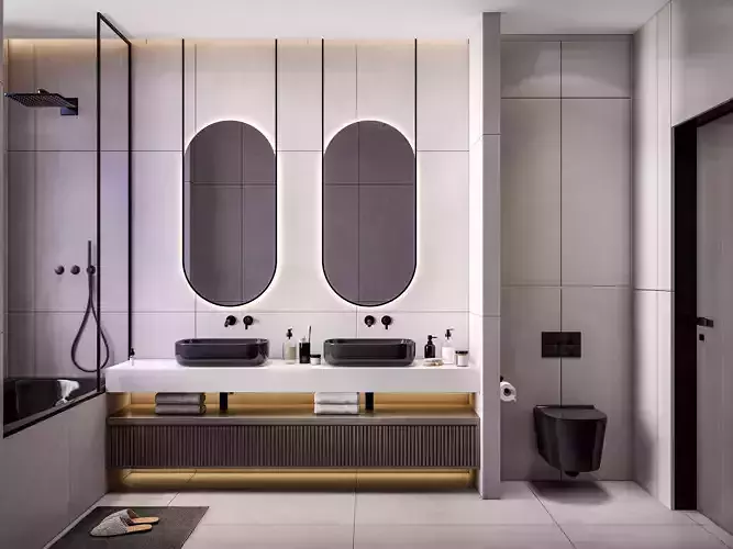 Bathroom  17 3D model