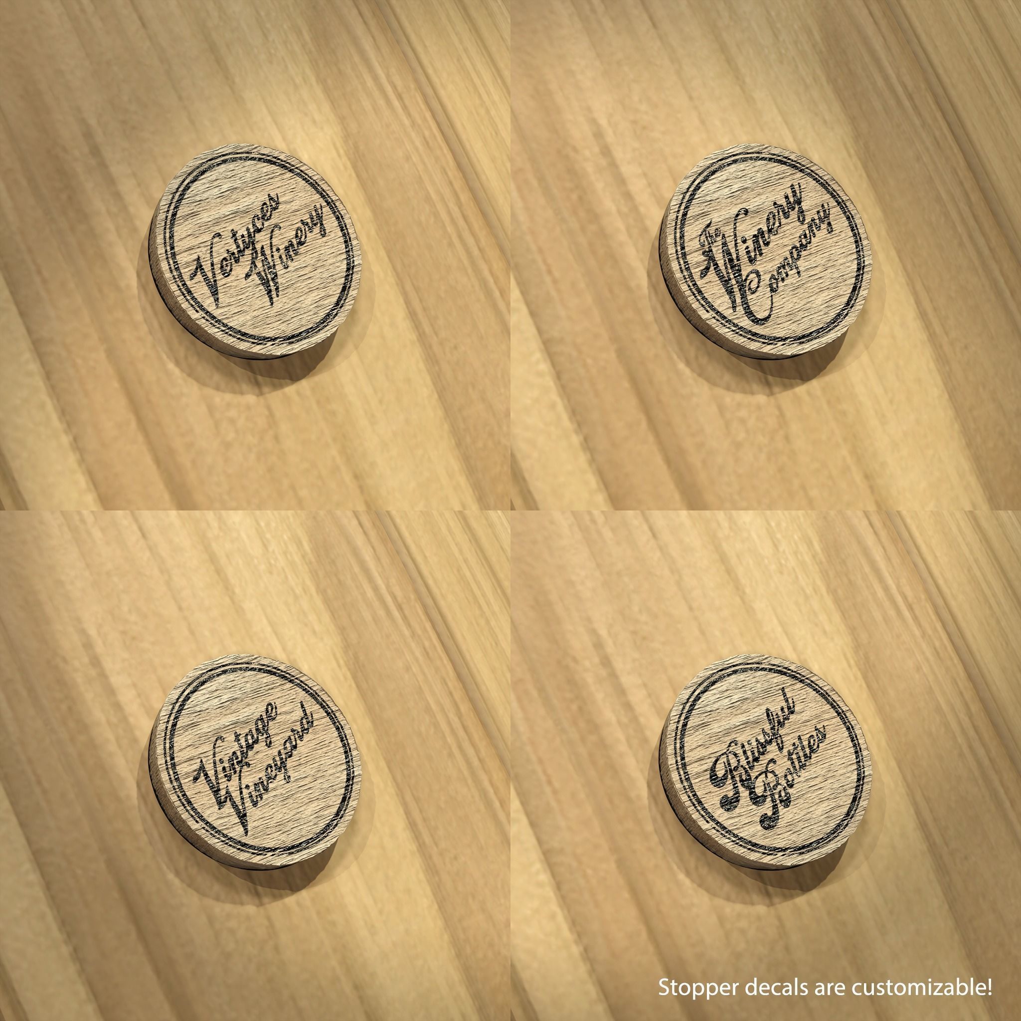 Wooden Barrels High-Poly 3D model_5