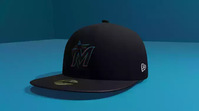 Miami Marlins Baseball Hat