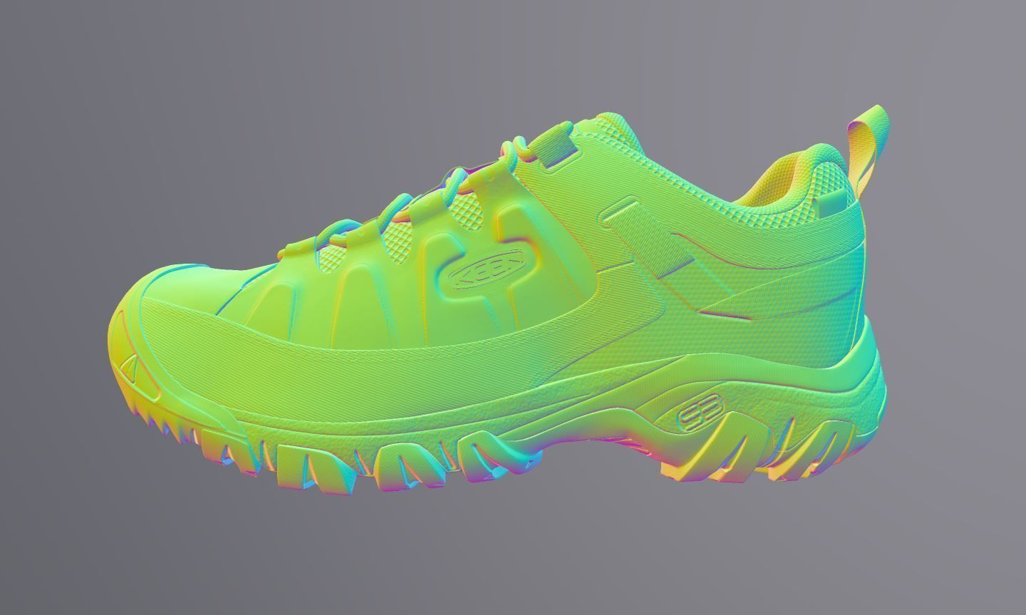 Targhee III Waterproof  Low-poly 3D model_8