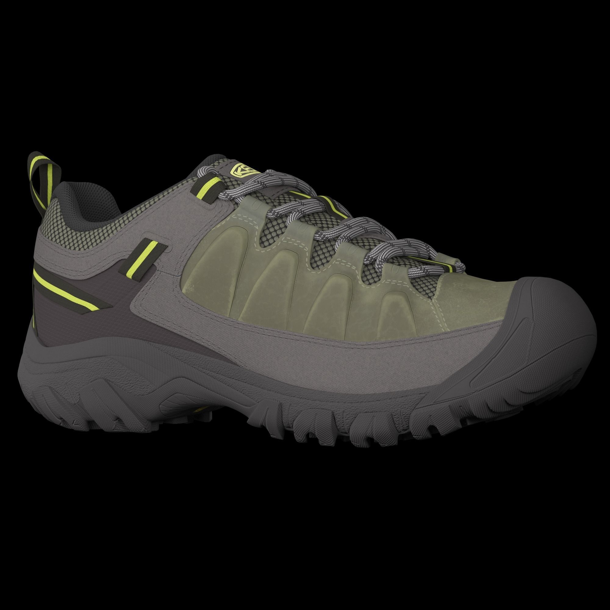 Targhee III Waterproof  Low-poly 3D model_2