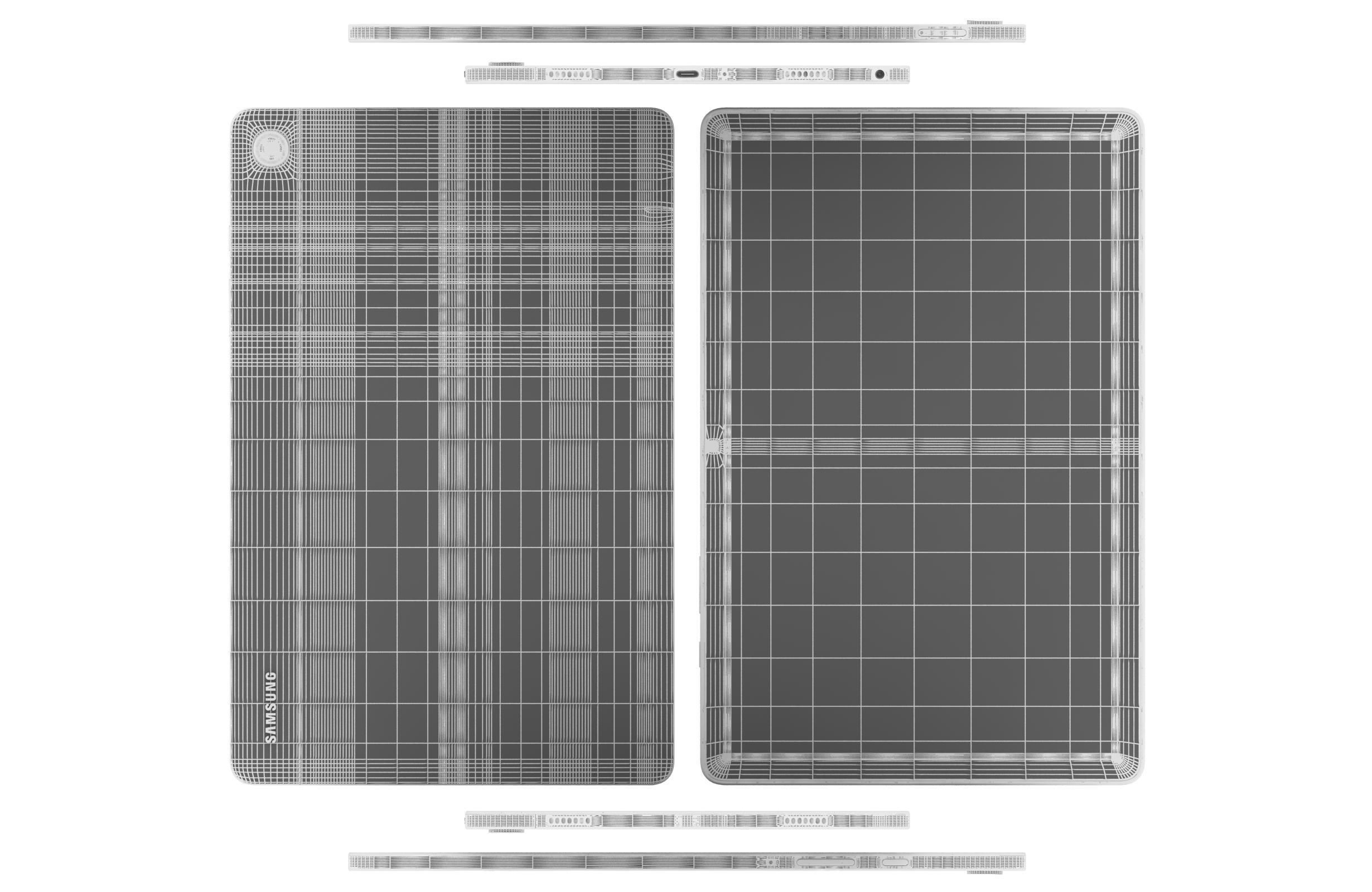 Samsung Galaxy Tab A9 Plus Blue 3D model_17
