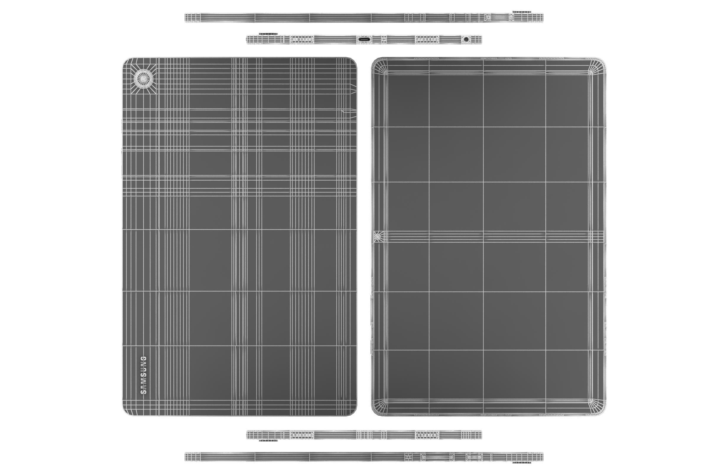 Samsung Galaxy Tab A9 Plus Blue 3D model_16