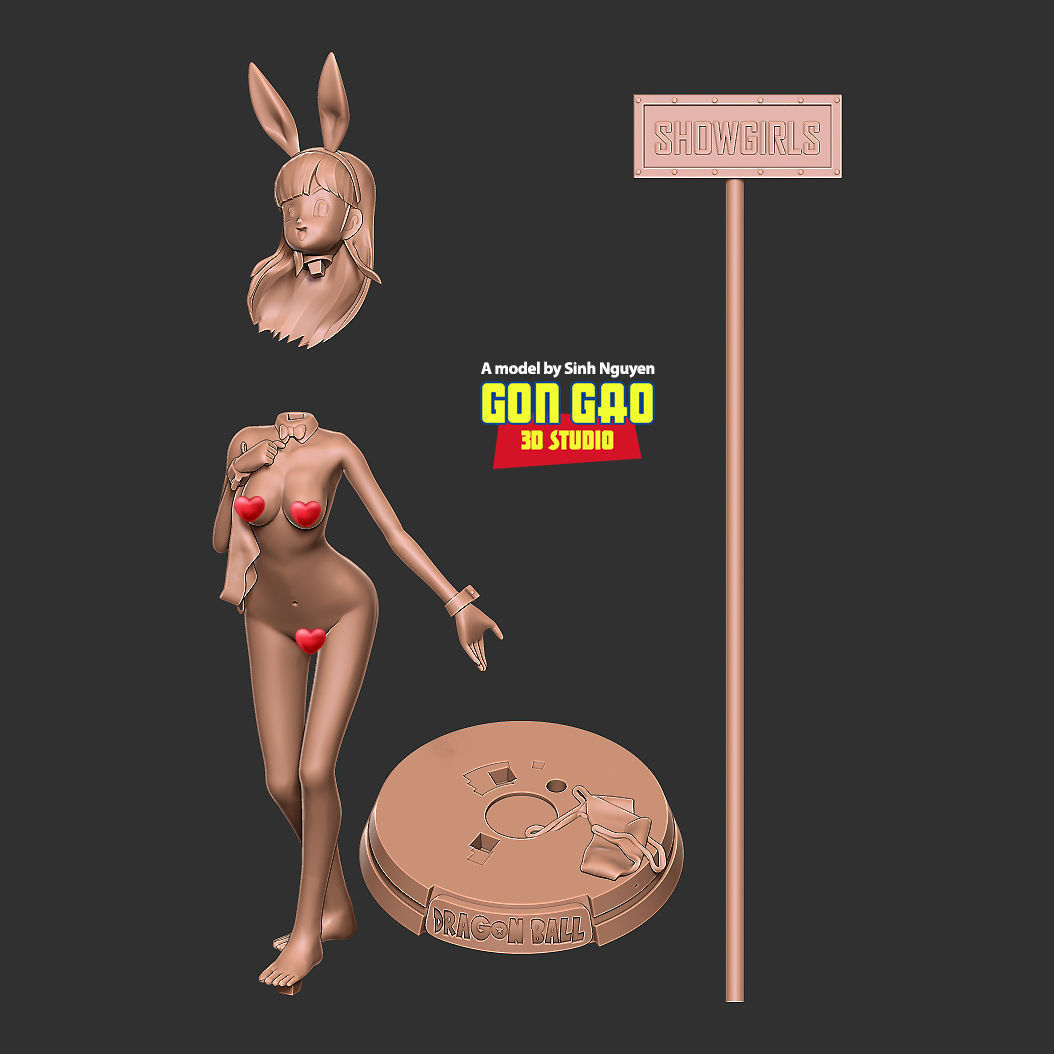 Bulma - Showgirl 3D print model_2