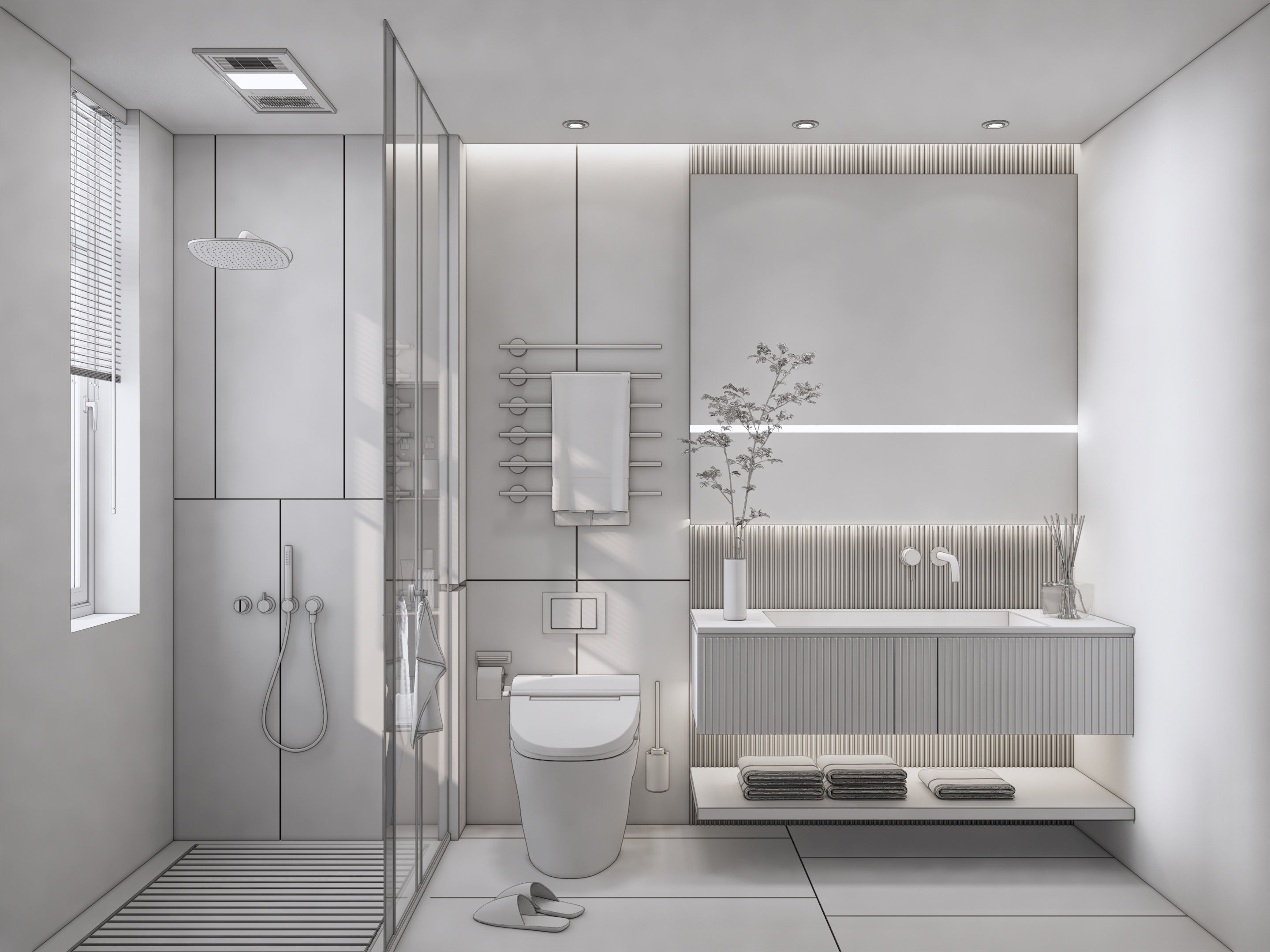 Bathroom  19 3D model_22