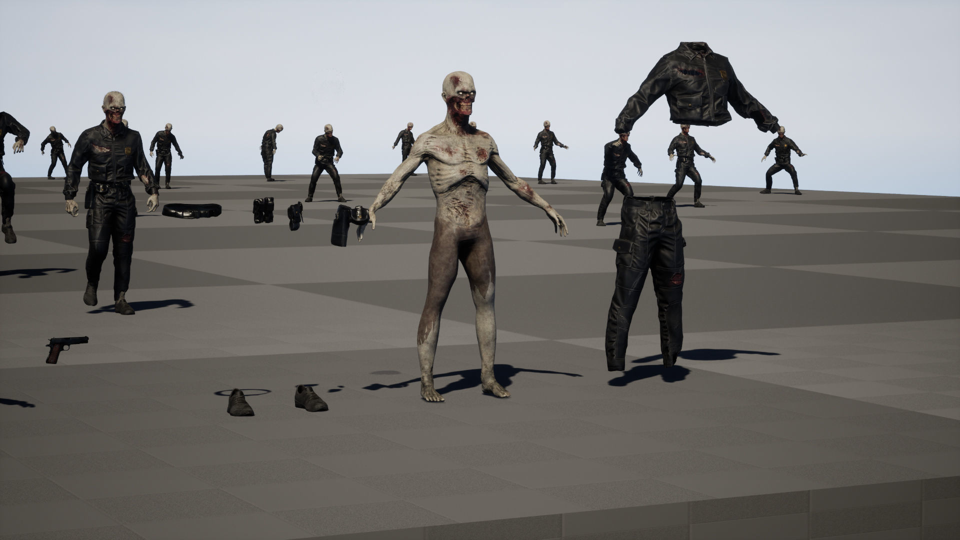 SuperZombie8 Low-poly 3D model_41