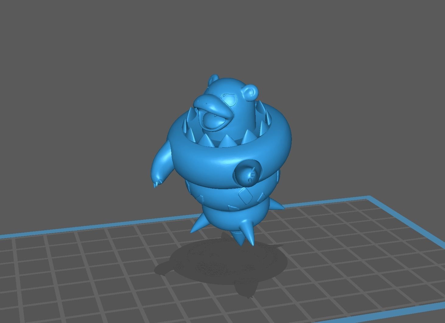 Slowpoke Slowbro Slowking and Mega 3D print model 3D print model_58