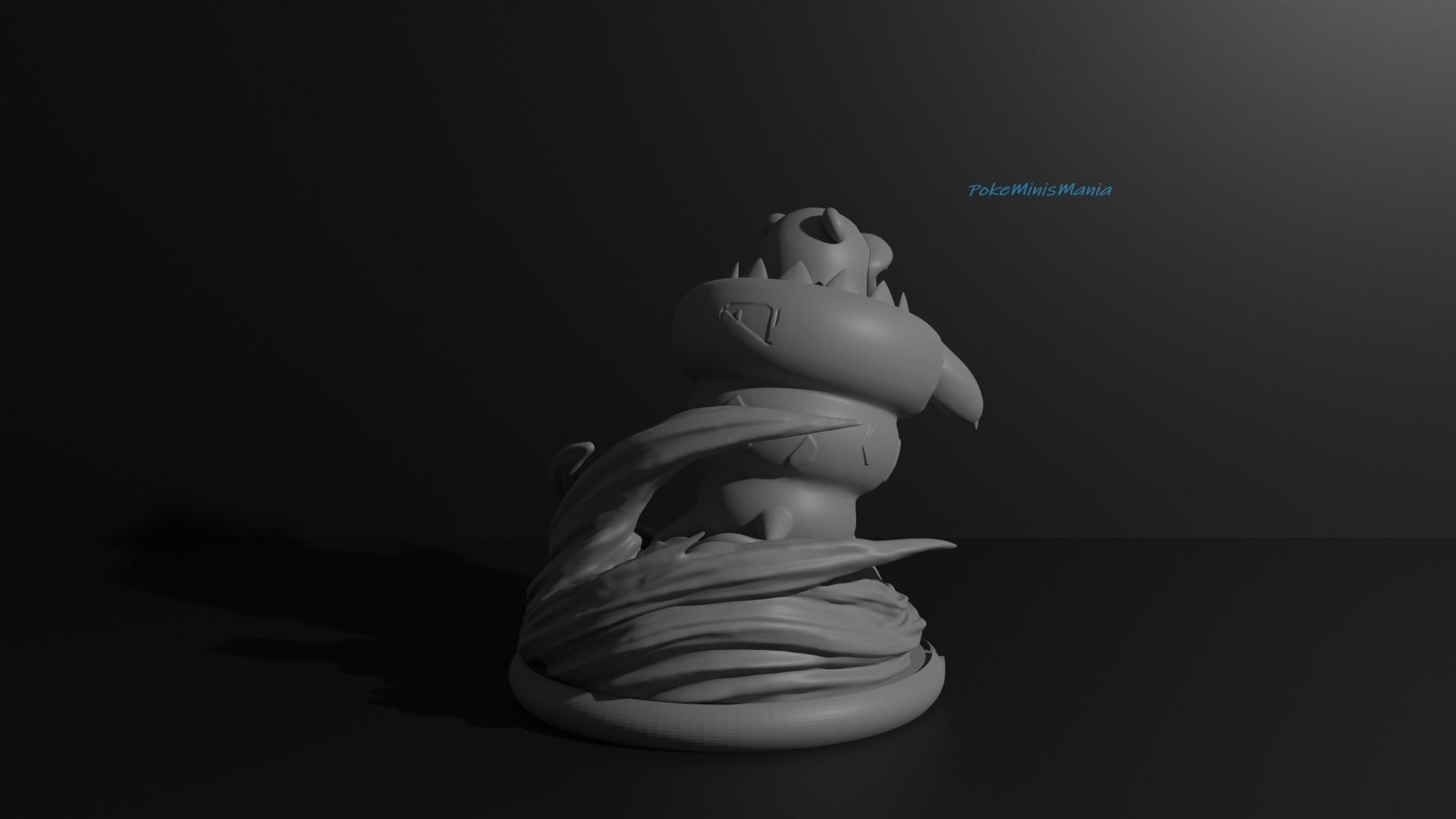 Slowpoke Slowbro Slowking and Mega 3D print model 3D print model_31