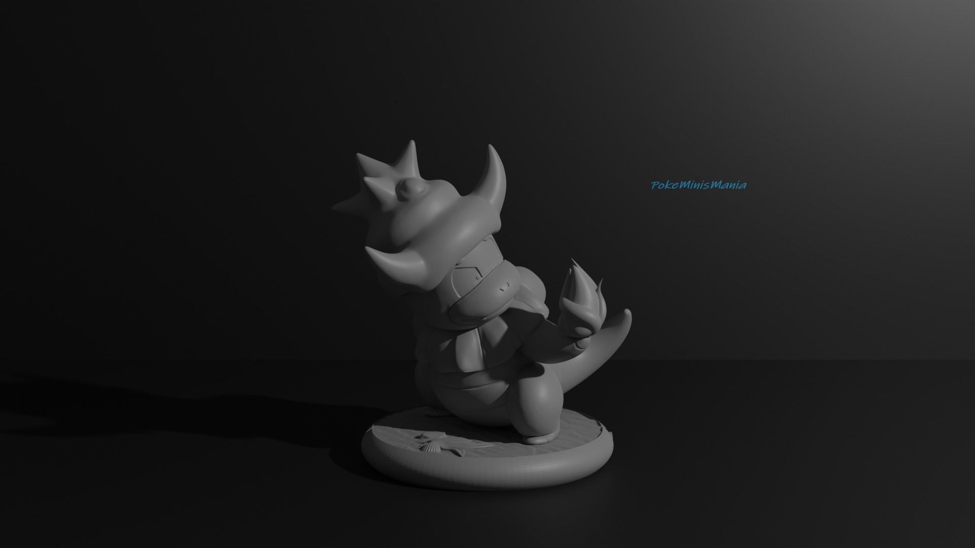 Slowpoke Slowbro Slowking and Mega 3D print model 3D print model_23