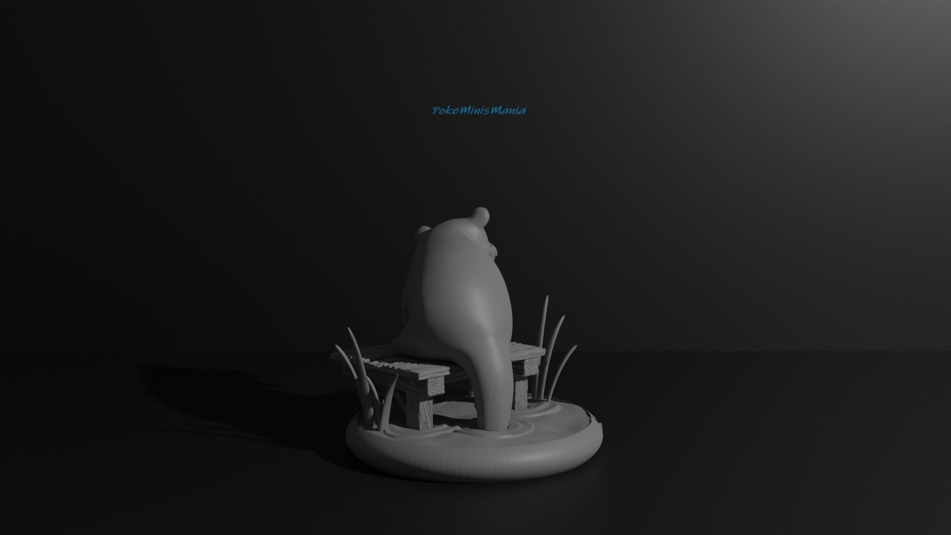 Slowpoke Slowbro Slowking and Mega 3D print model 3D print model_7