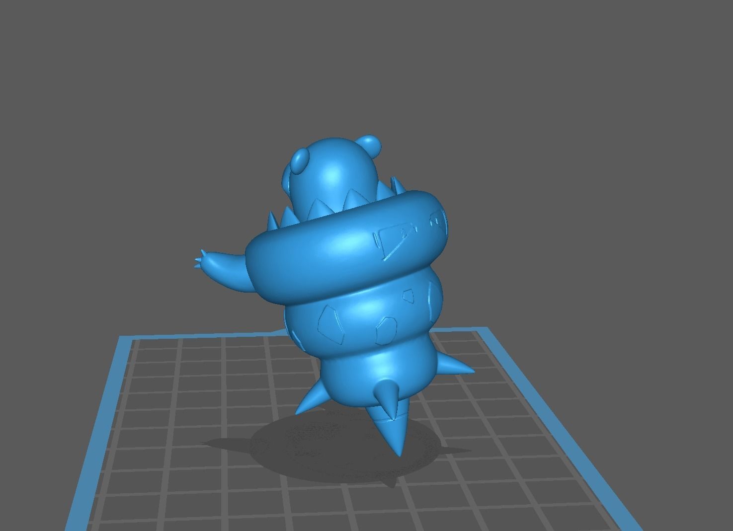 Slowpoke Slowbro Slowking and Mega 3D print model 3D print model_60