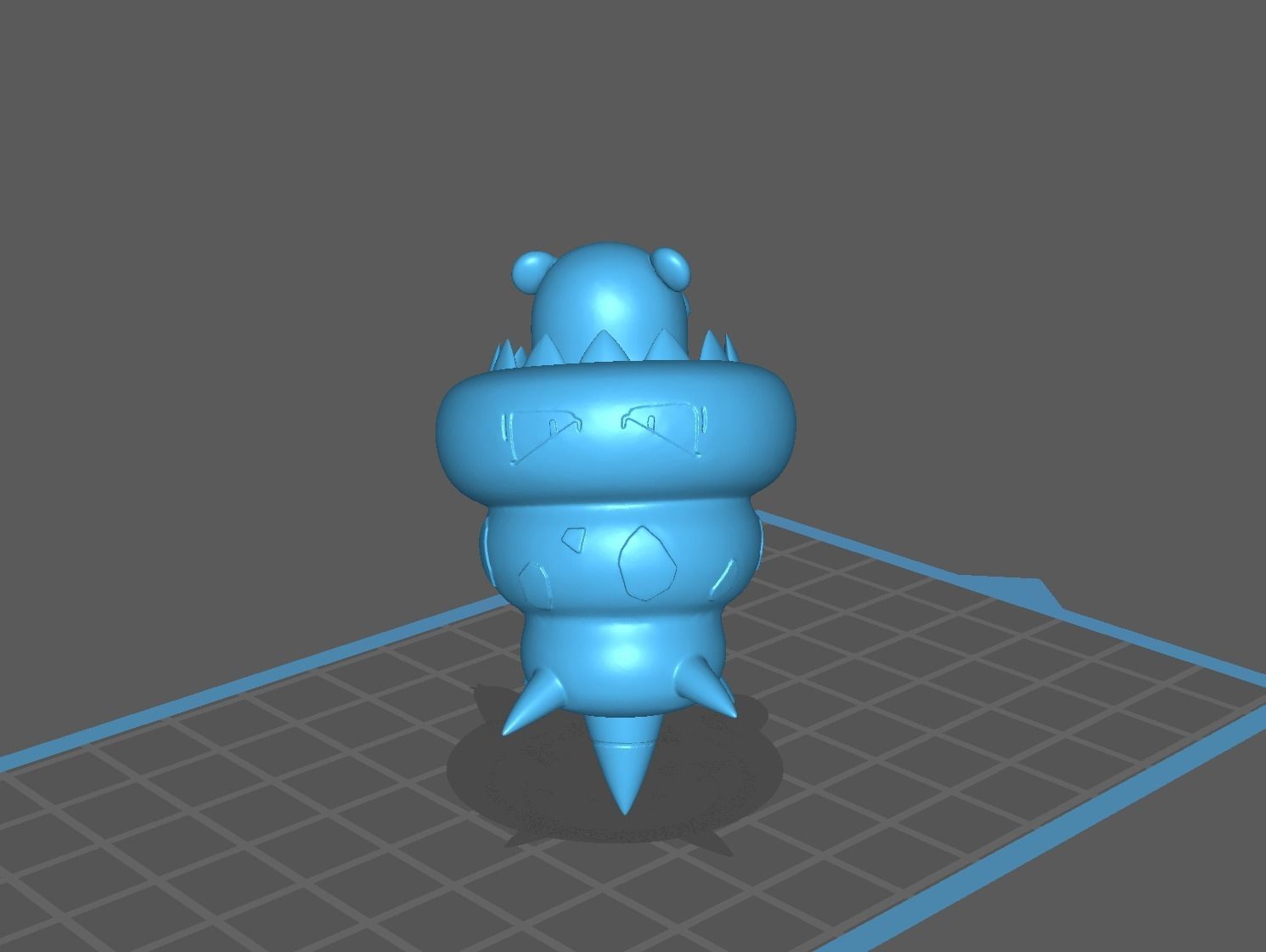 Slowpoke Slowbro Slowking and Mega 3D print model 3D print model_59