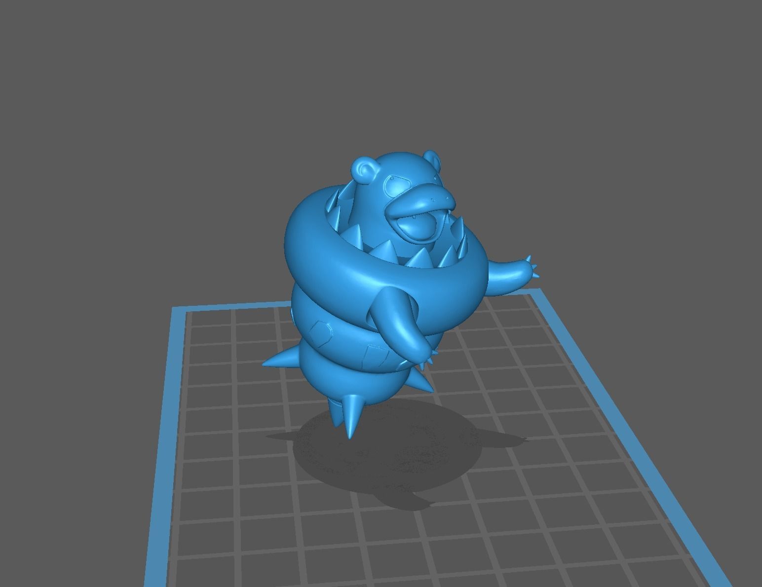 Slowpoke Slowbro Slowking and Mega 3D print model 3D print model_62