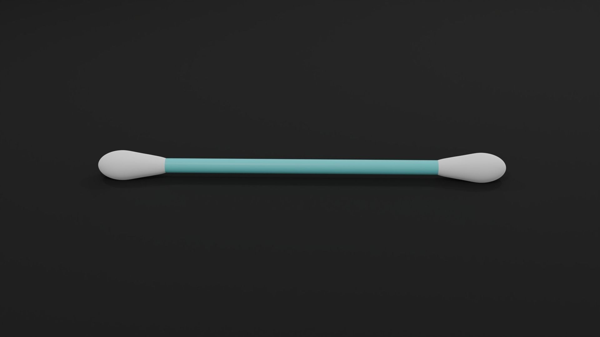 Cotton Buds Low-poly 3D model_9