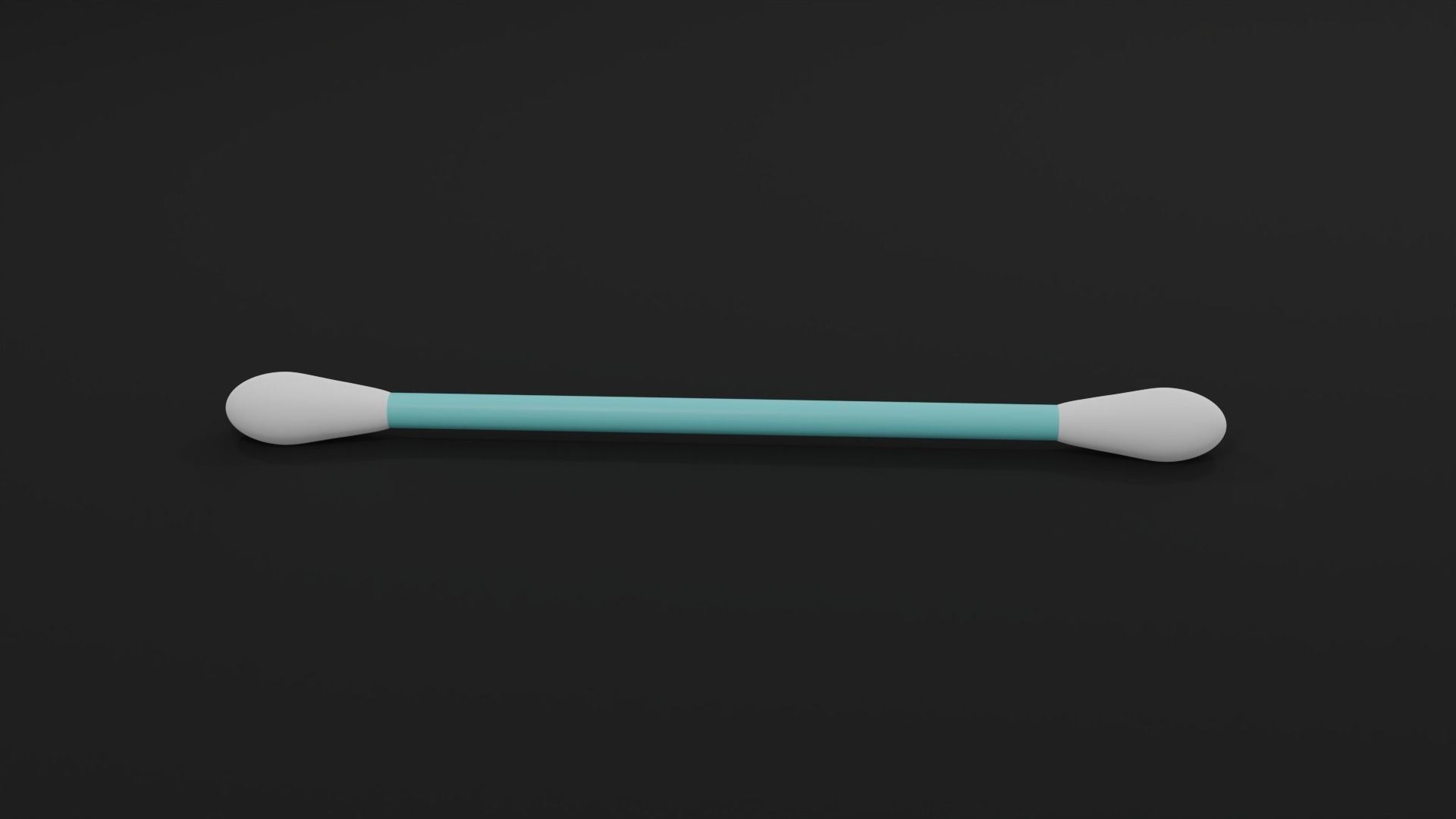 Cotton Buds Low-poly 3D model_5