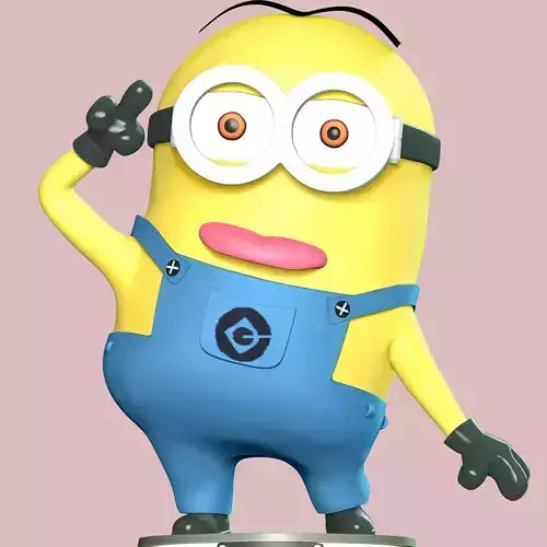 The Minions Dave 3D print model