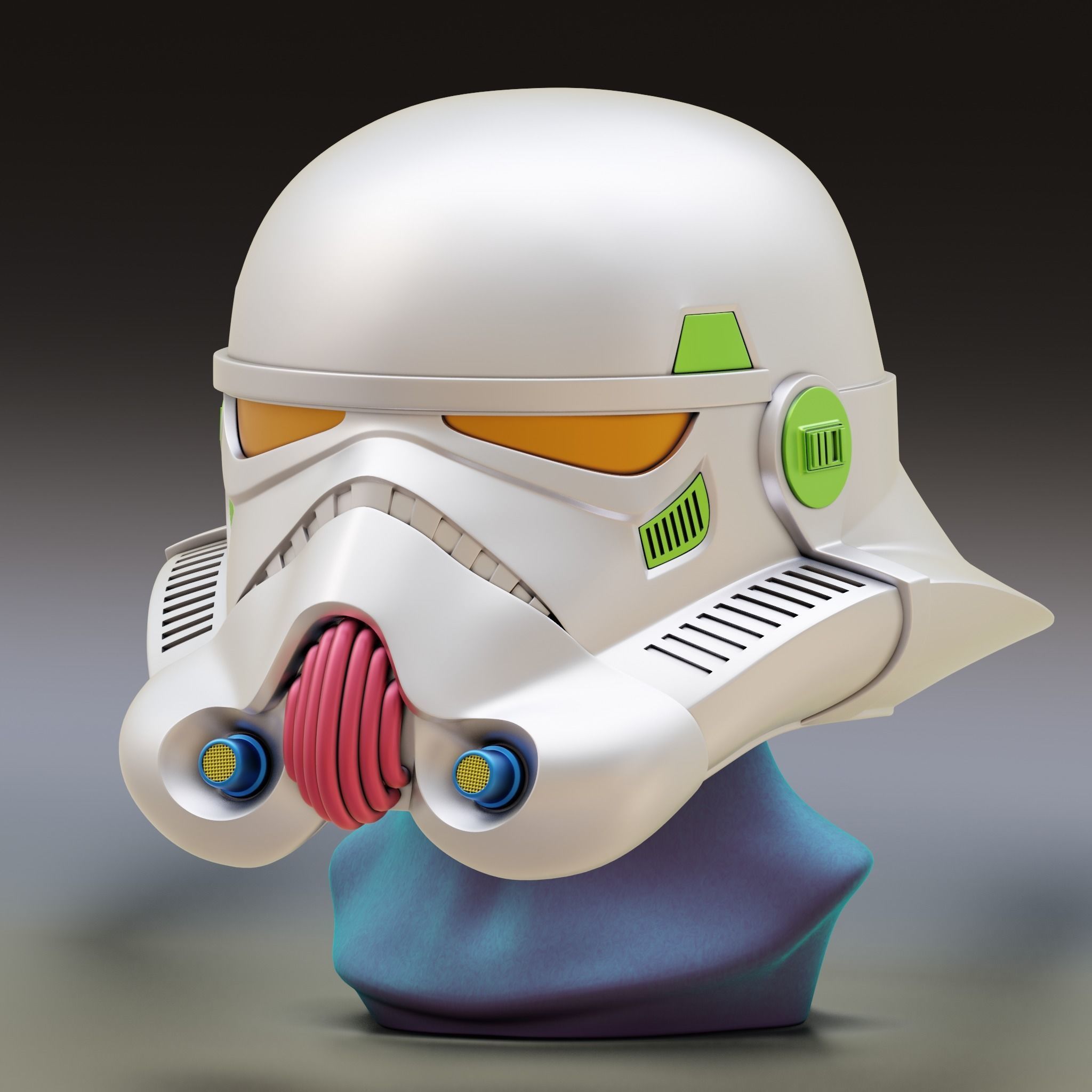 Dark Trooper Phase Zero 3D print model_16