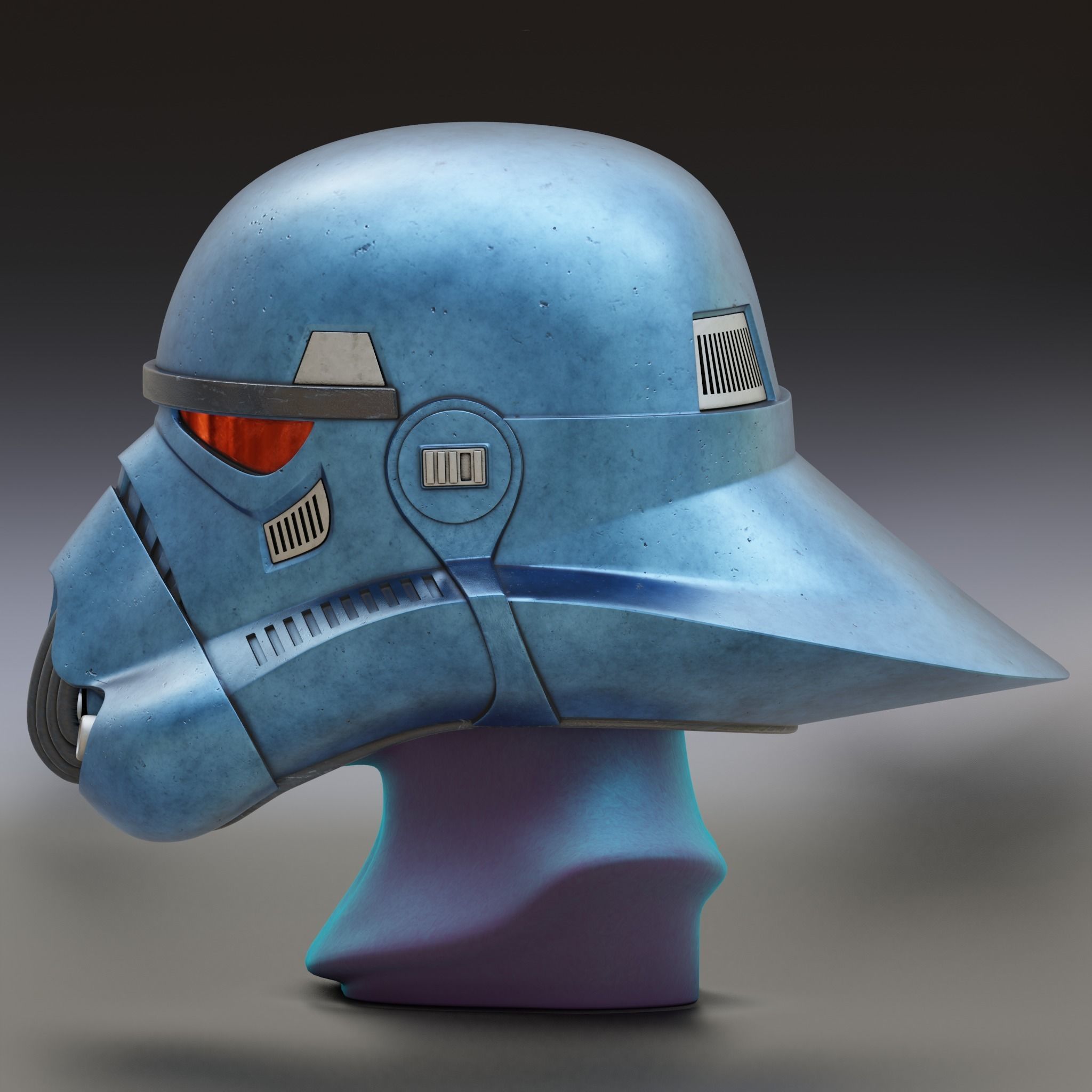 Dark Trooper Phase Zero 3D print model_2