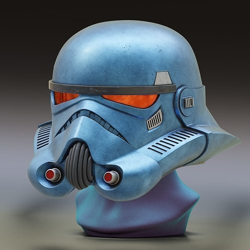 Dark Trooper Phase Zero 3D print model