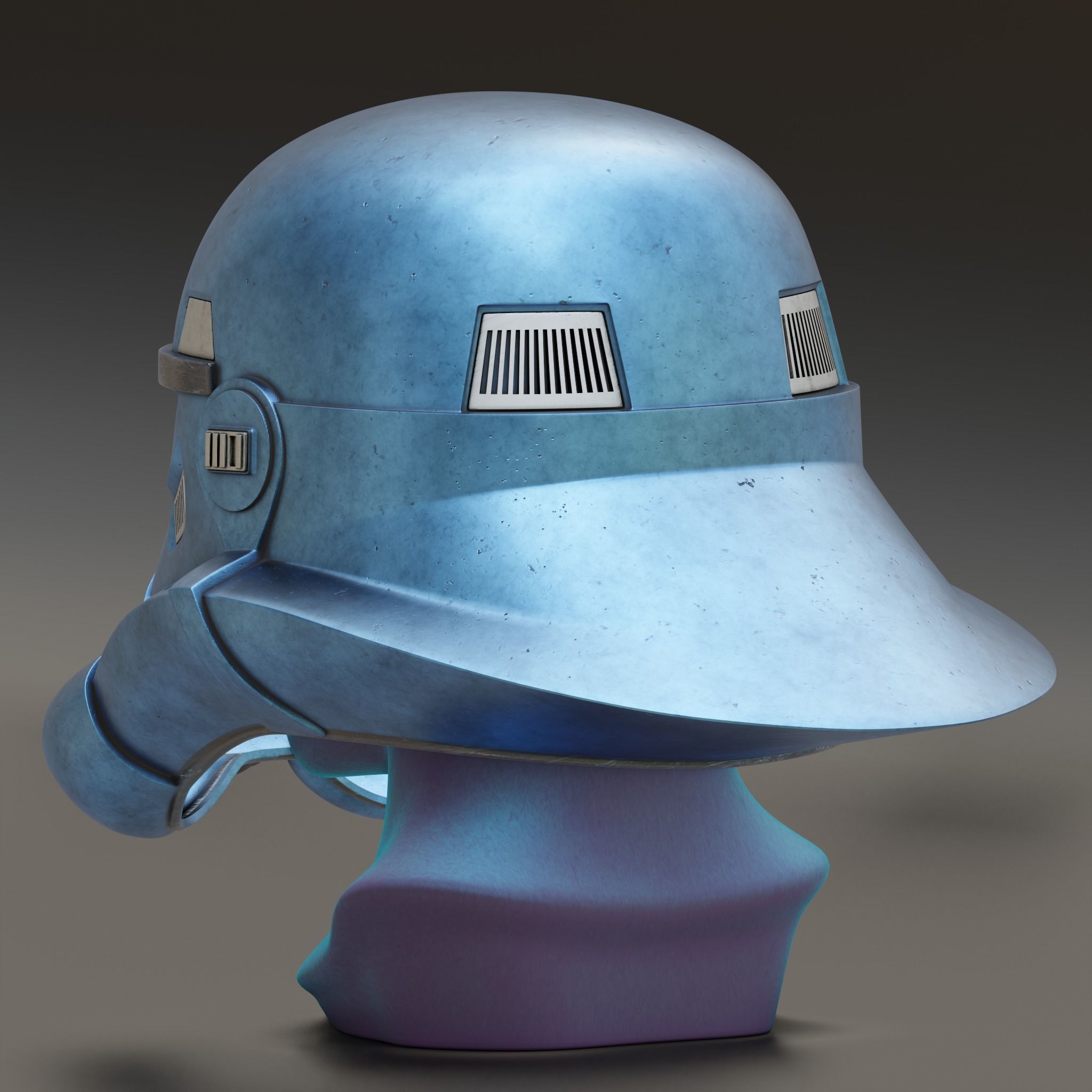 Dark Trooper Phase Zero 3D print model_3