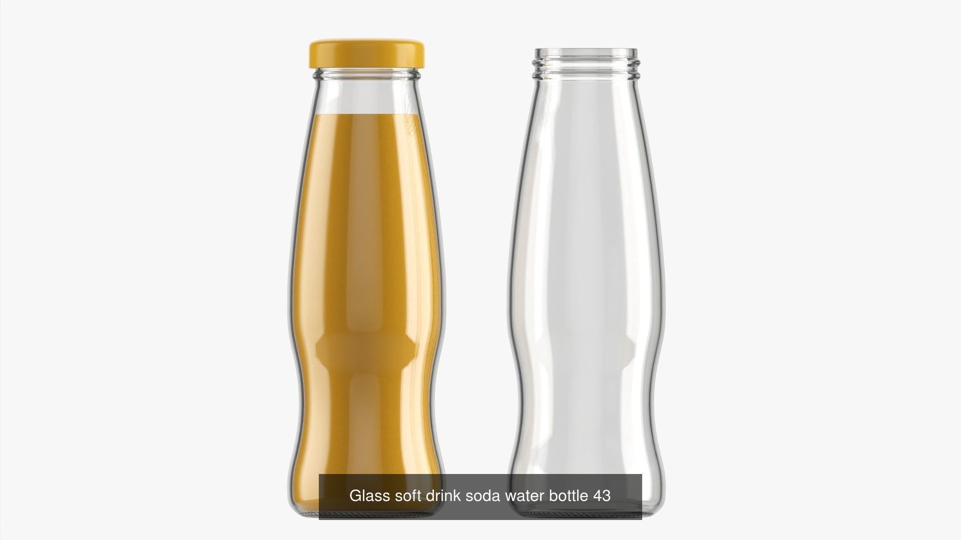 Glass bottles Collection 43 models _17