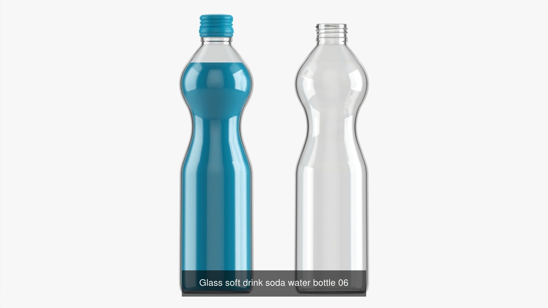 Glass bottles Collection 43 models _6