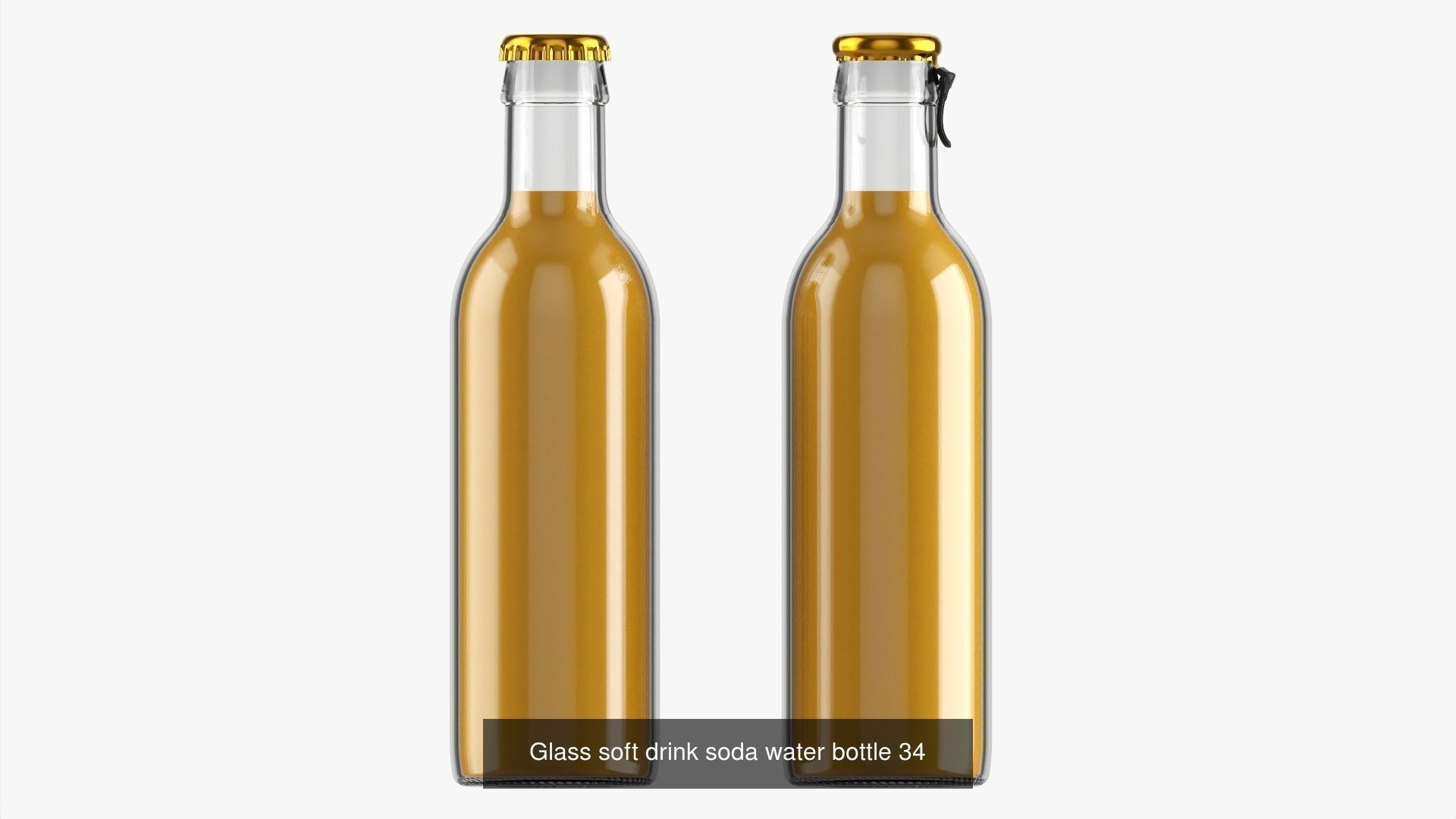 Glass bottles Collection 43 models _36