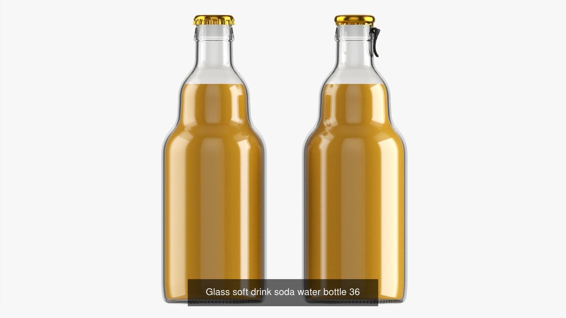 Glass bottles Collection 43 models _38