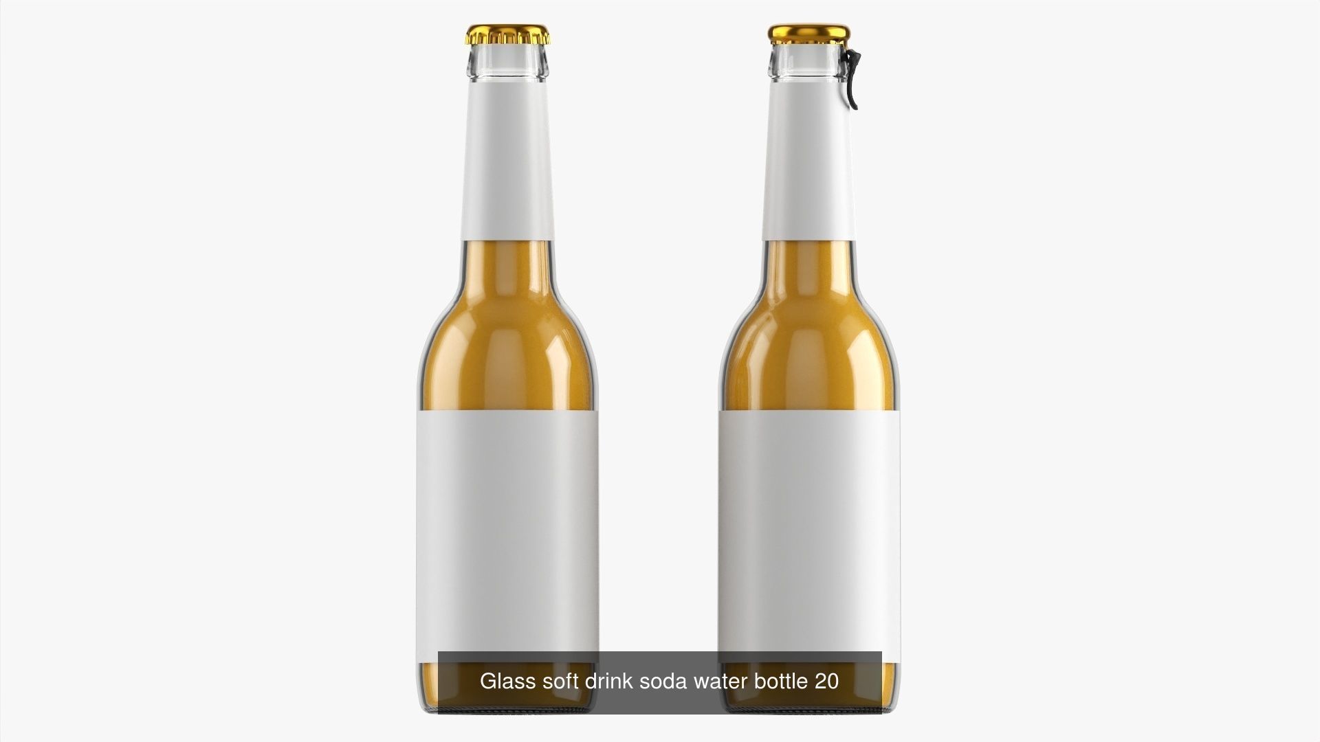 Glass bottles Collection 43 models _23