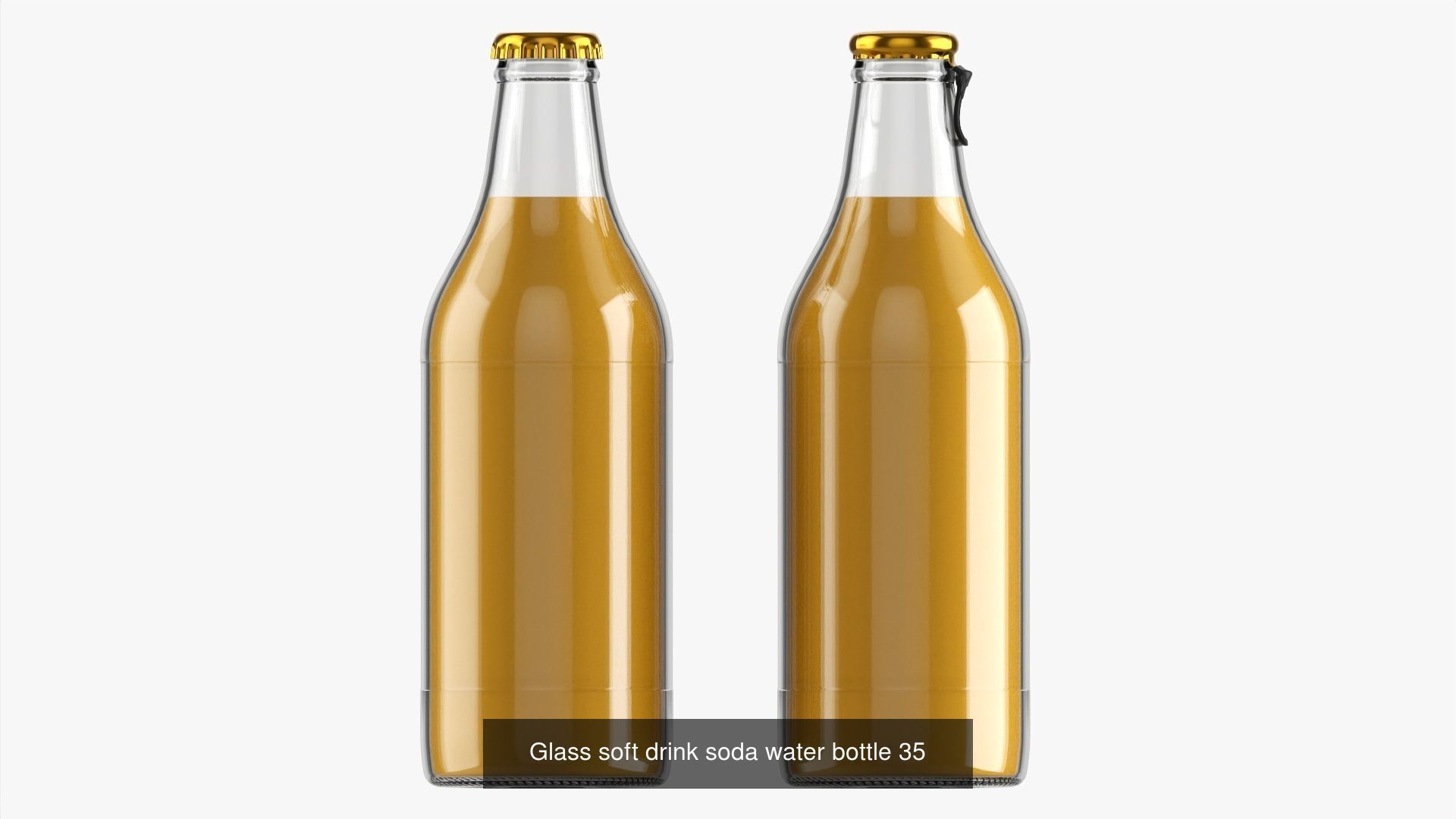 Glass bottles Collection 43 models _37