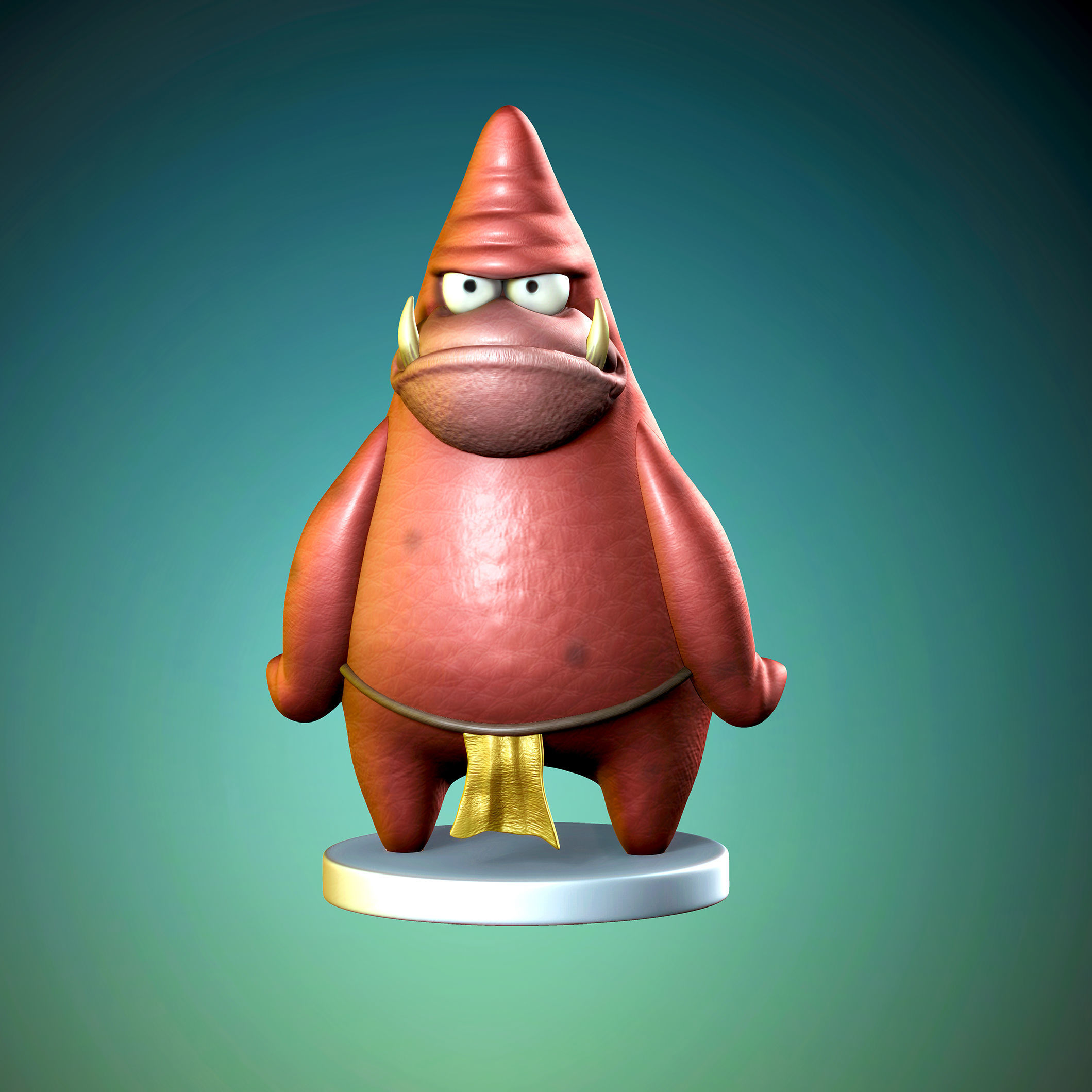 SpongeBob SquarePants for 3D printing 3D print model_4